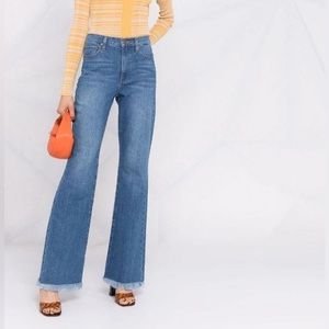Alice + Olivia High Rise Flared Jeans
